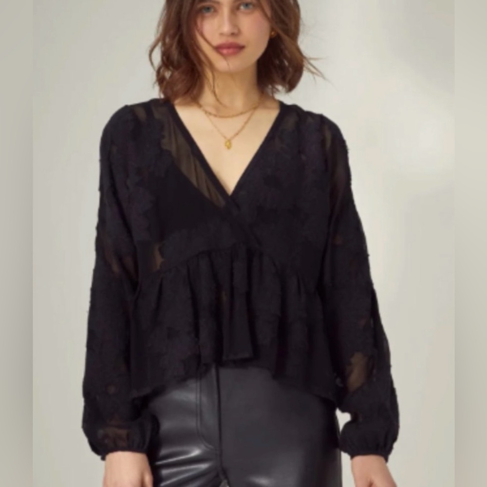 Aritzia Wilfred Augustine Blouse - Black